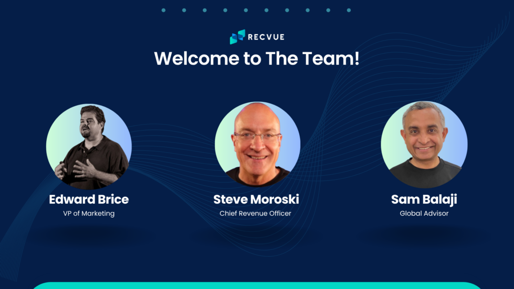 RecVue Expands Leadership Team to Drive Modern Revenue Operations for High-Growth Enterprises