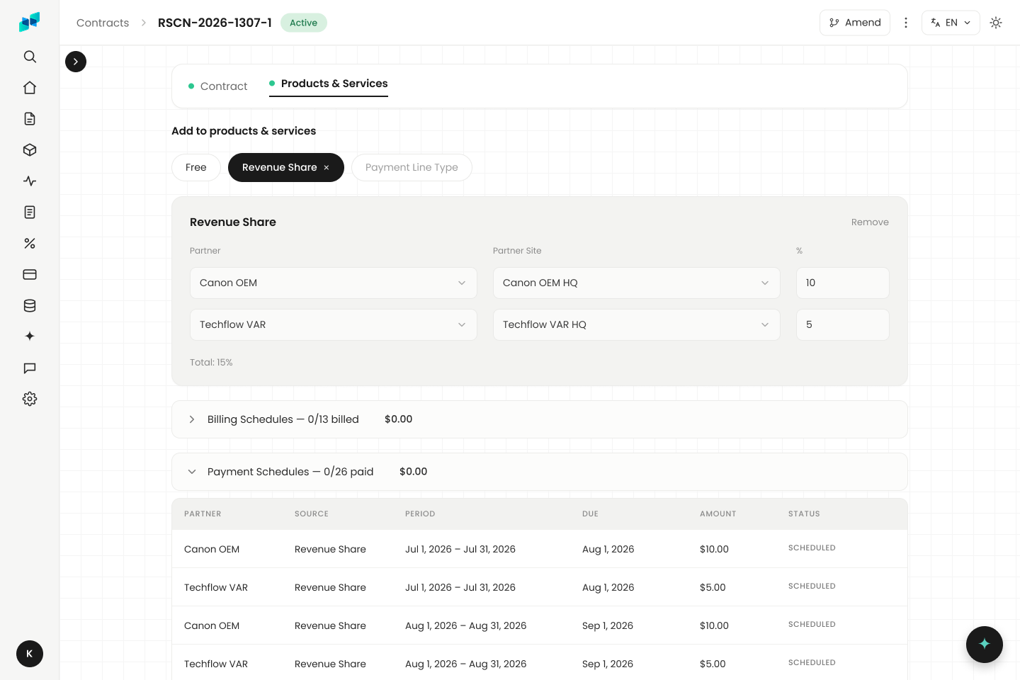 Revenue Share - RecVue